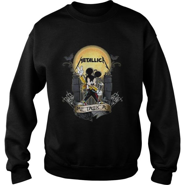 Mickey Metallic metallica shirt