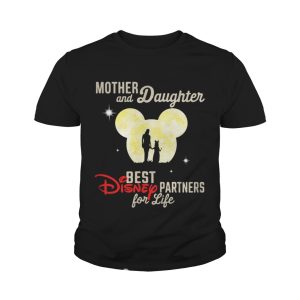 Mickey Moon mother and daughter best Disney partners for life shirt 4