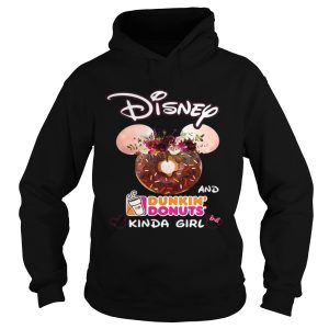 Mickey Mouse Disney and Dunkin' Donuts kinda girl shirt 2