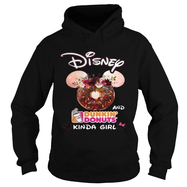 Mickey Mouse Disney and Dunkin’ Donuts kinda girl shirt