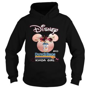 Mickey Mouse Disney and Dutch Bros coffee kinda girl shirt 2