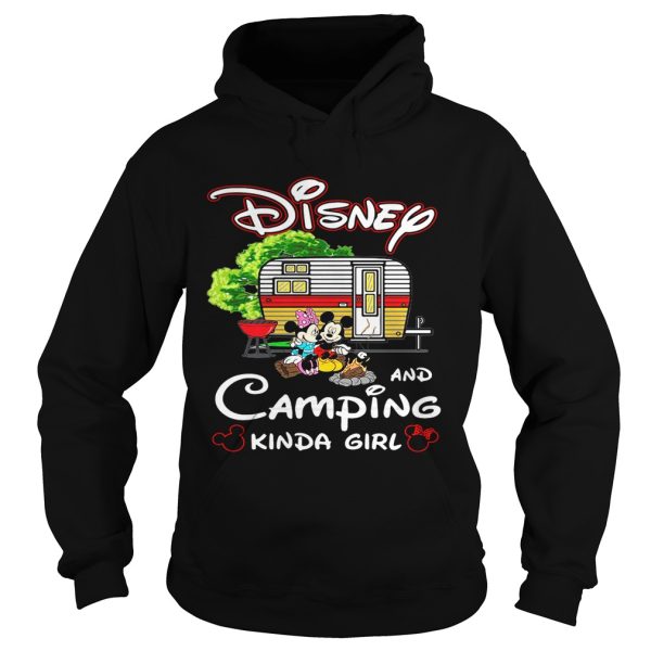 Mickey Mouse Disney and camping kinda girl shirt