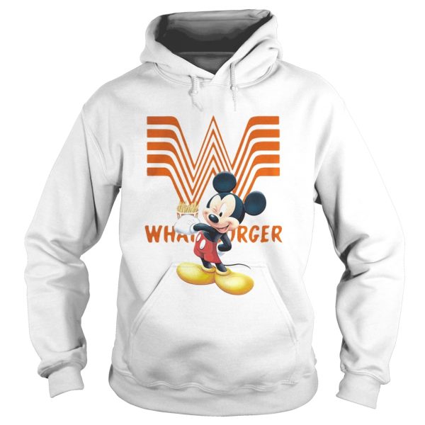 Mickey Mouse Whataburger shirt