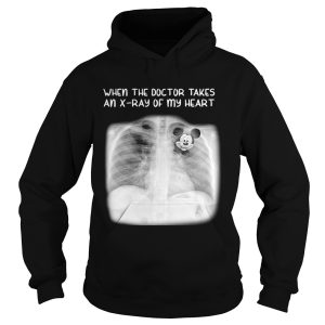 Mickey Mouse when the doctor takes an X rays of my heart shirt 2
