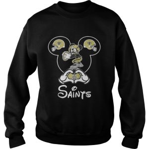 Mickey mouse New Orleans Saints shirt 3