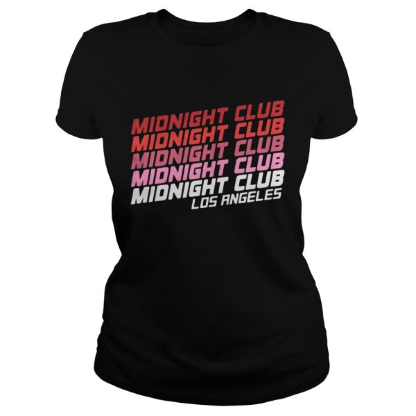 Midnight club Los Angeles shirt