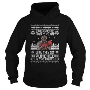 Mike Tyson Punch Everyone has a plan until ugly Christmas shirt 1