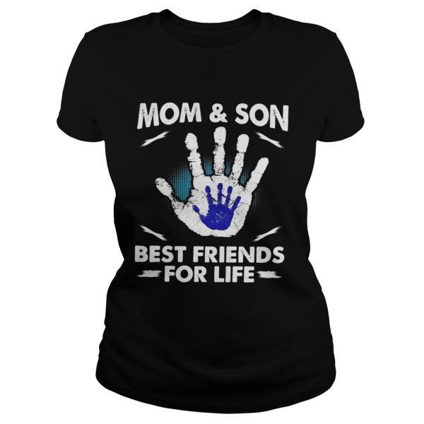 Mom and son best friends for life shirt