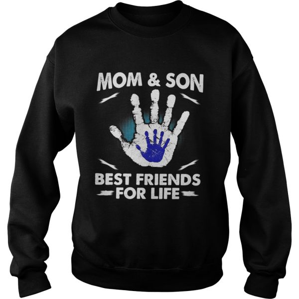 Mom and son best friends for life shirt