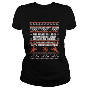 Monica Have A Happy Hanukkah Christmas Shirt 2