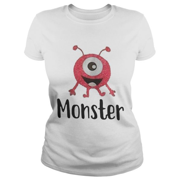 Monster pink with one eye shirt