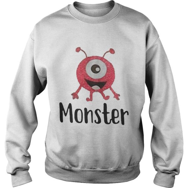 Monster pink with one eye shirt