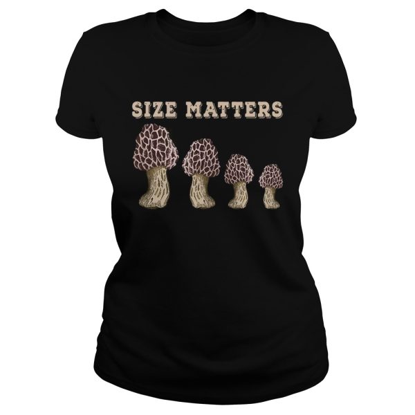 Mushroom Size matters shirt