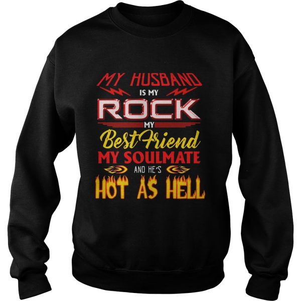 My Husband Is My Rock My Best Friend Funny Gift Shirt