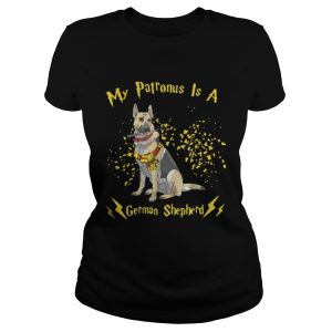 My Patronus is a German Shepherd Christmas shirt 2