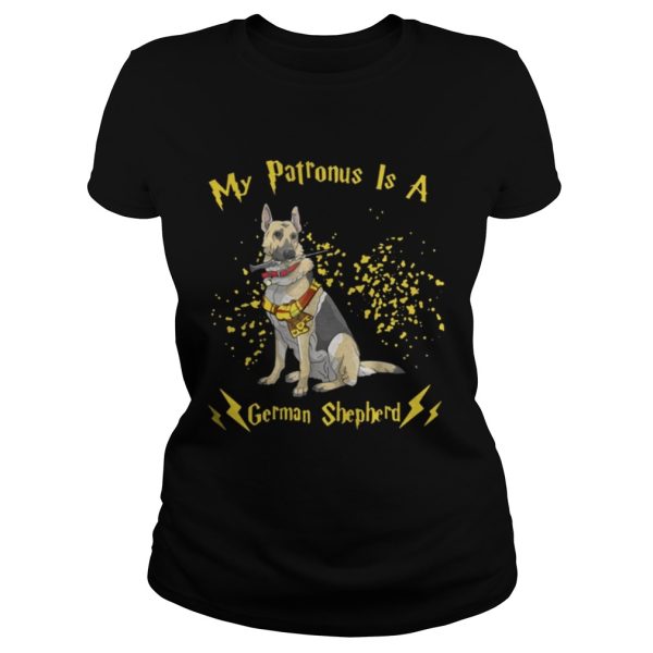 My Patronus is a German Shepherd Christmas shirt