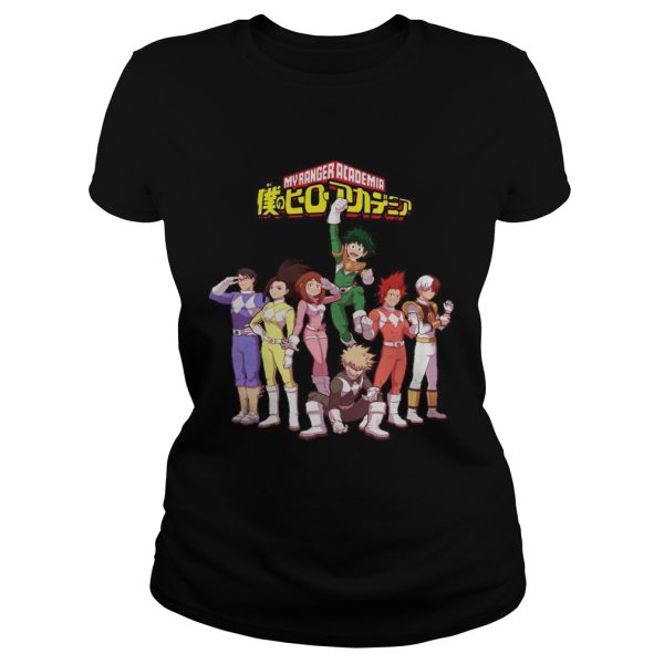 My Ranger Academia shirt