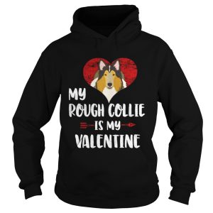 My Rough Collie Is My Valentine Shirt 2