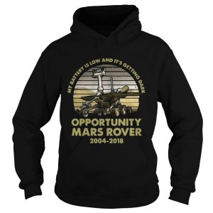 My battery is low and it's getting dark opportunity Mars Rover vintage shirt 2