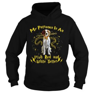 My patronus is an Irish red and white setter shirt 2
