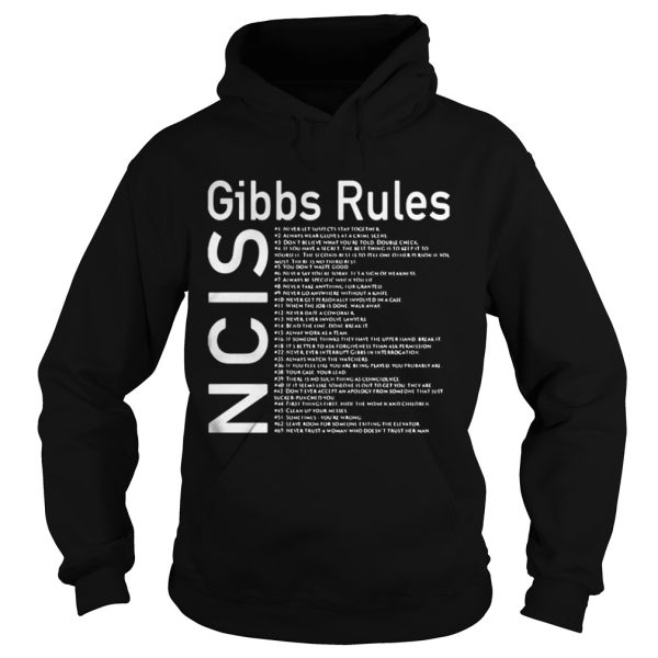 NCIS – Gibbs Rules shirt