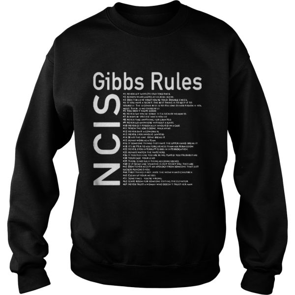 NCIS – Gibbs Rules shirt