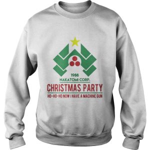 Nakatomi corp Christmas Party ho ho ho 1988 shirt 3