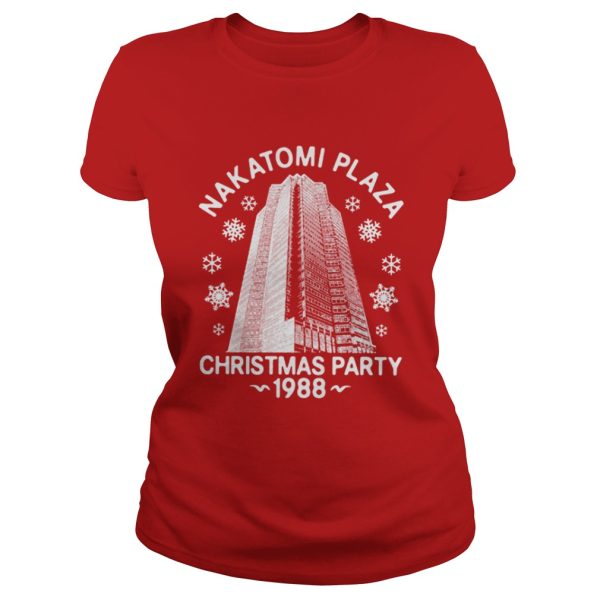 Nakatomi plaza Christmas party 1988 shirt