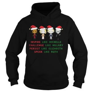 Nasty Women Michelle Hillary Elizabeth Ruth Christmas Shirt 1