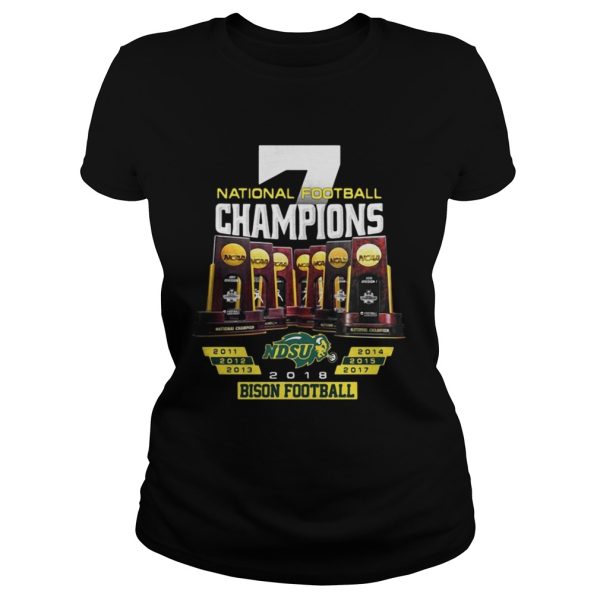 National Football Champions NDSU North Dakota State Bison Football shirt