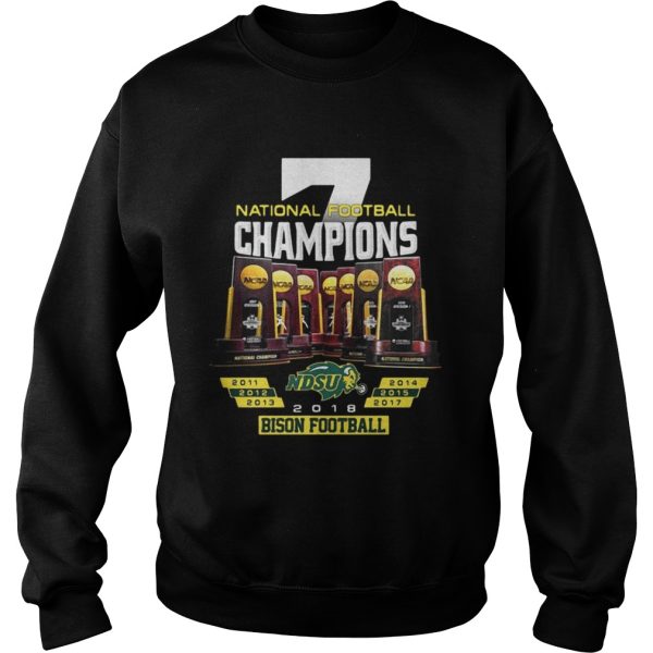 National Football Champions NDSU North Dakota State Bison Football shirt