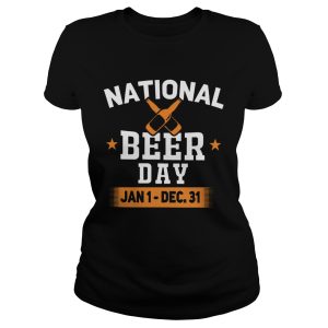 National beer day Jan 1 Dec 31 shirt 1