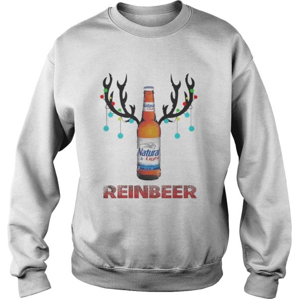 Natural Light Reinbeer Christmas shirt