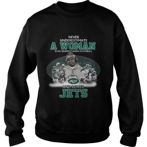 Never Underestimate a Woman Who Understands Football And Loves Jets T-shirt 2 Never Underestimate a Woman Who Understands Football And Loves Jets T shirt 3