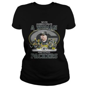Never Underestimate a Woman Who Understands Football And Loves Packers T shirt 2