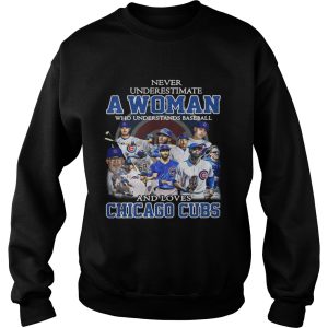 Never underestimate a woman who understands baseball and loves Chicago cubs shirt 2 Never underestimate a woman who understands baseball and loves Chicago cubs shirt 3