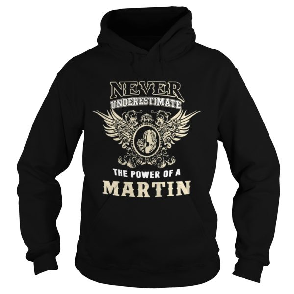 Never underestimate the power of a Martin shirt