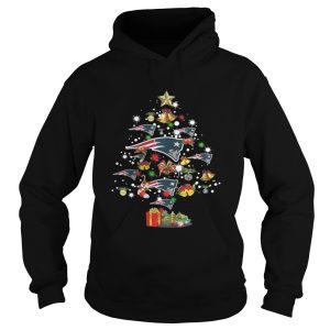 New England Patriots Christmas tree Shirt 4