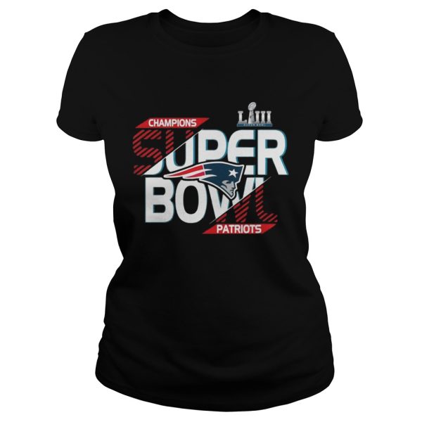 New England Patriots champions super bowl Liii 2019 Shirt