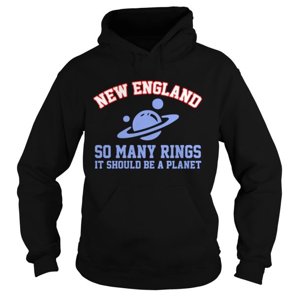 New England so many rings it should be a planet shirt