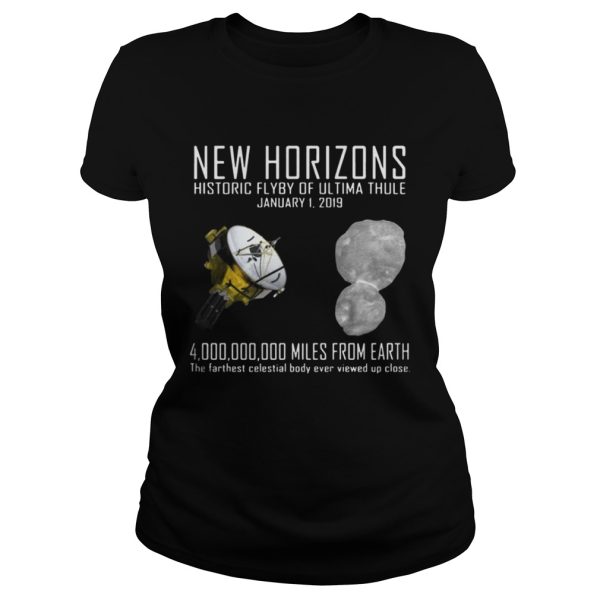 New Horizons Historic Flyby Of Ultima Thule Shirt