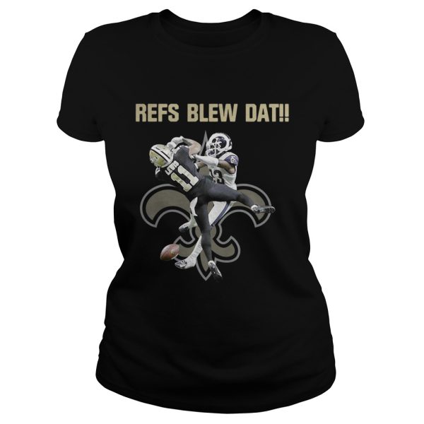 New Orleans Saints refs blew dat shirt