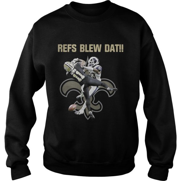 New Orleans Saints refs blew dat shirt