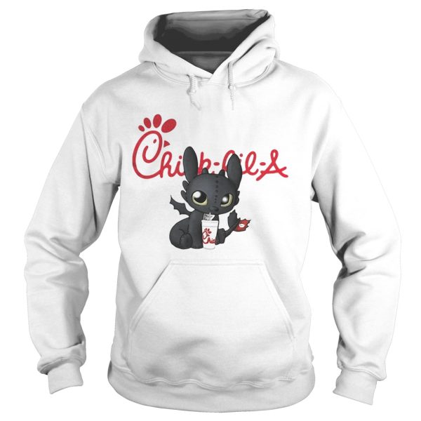 Night Fury Toothless Chick-fil-a shirt