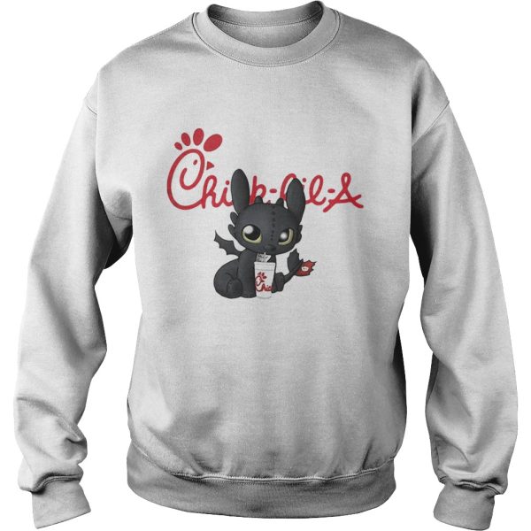 Night Fury Toothless Chick-fil-a shirt