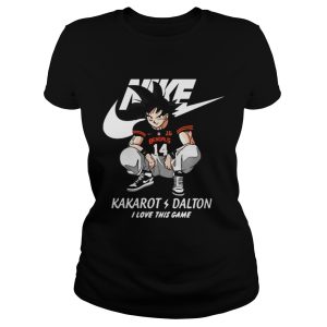 Nike Kakarot Dalton I love this game Cincinnati Bengals shirt 1