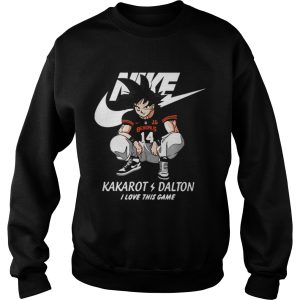 Nike Kakarot Dalton I love this game Cincinnati Bengals shirt 2