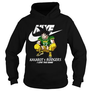 Nike Kakarot Rodgers I love this game Green Bay Packers shirt 1
