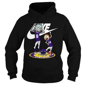 Nike Rick and Morty Minnesota Vikings shirt 1