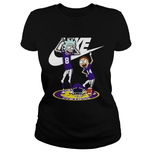 Nike Rick and Morty Minnesota Vikings shirt